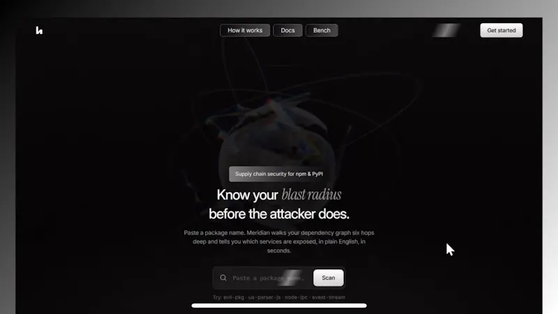 Meridian screenshot 1 (video preview)