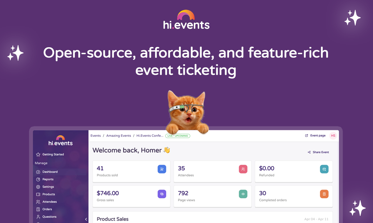 HI.Events Cloud - 오픈 소스 이벤트 관리 및 티켓 판매 플랫폼 미디어 1