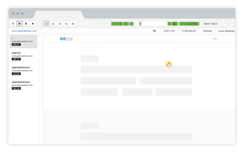 Smartlook gallery image