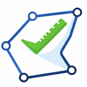 Area of Irregular Shapes Calculator - Product Hunt launch logo and brand identity