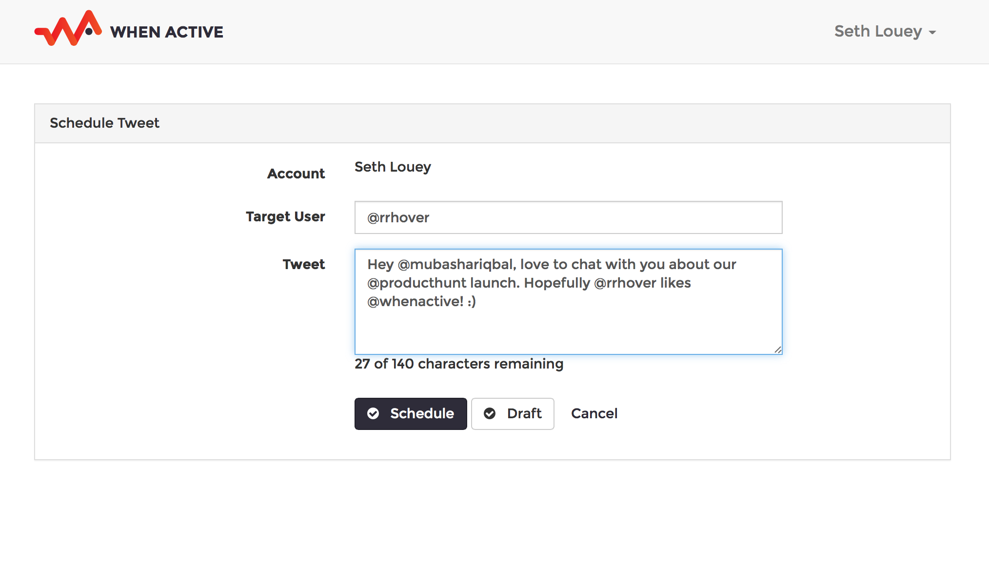 When Active gallery image