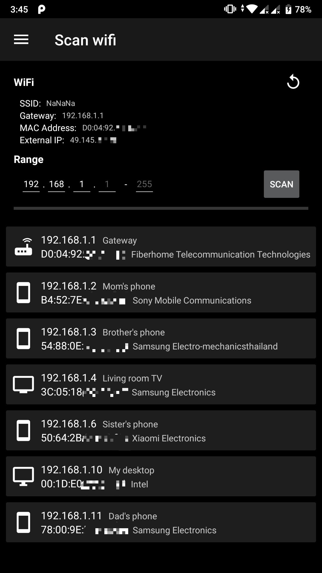 WiFi IP Scanner gallery image