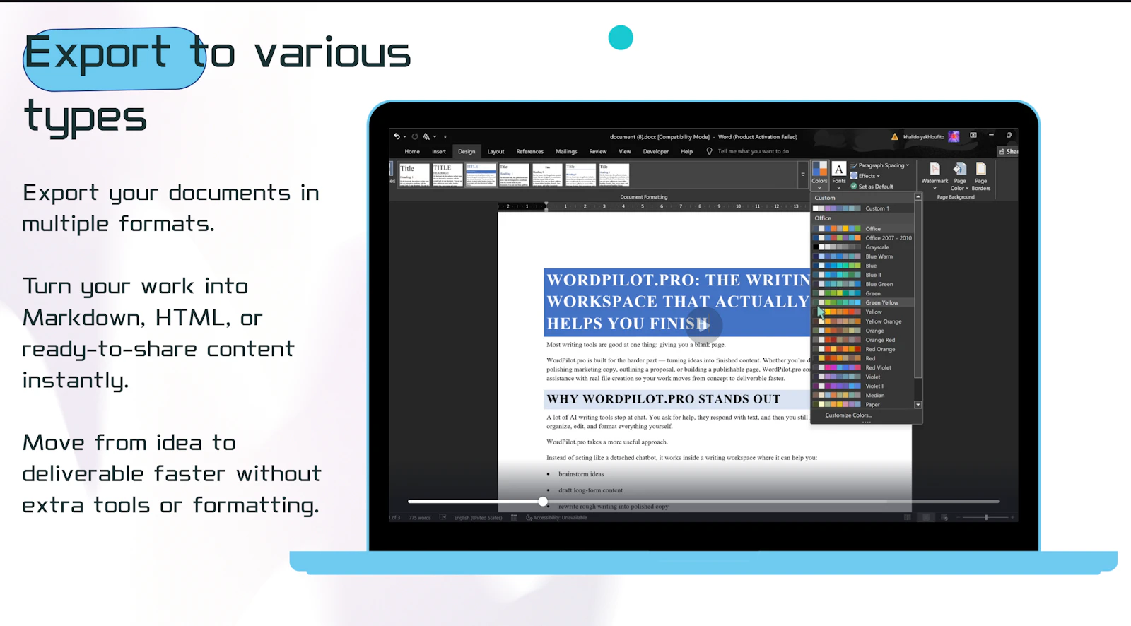 WordPilot screenshot 9