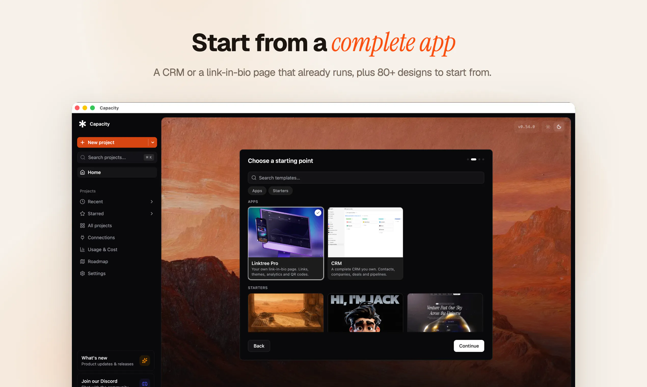 Capacity Desktop gallery image