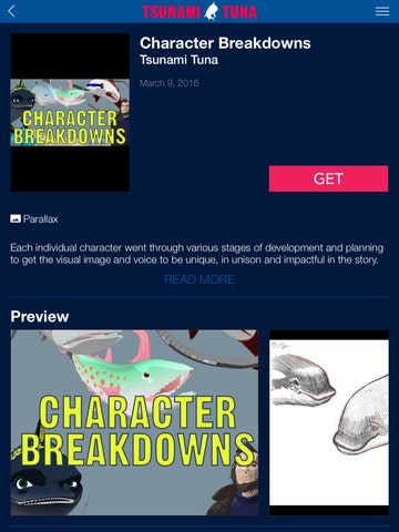 Tsunami Tuna app gallery image