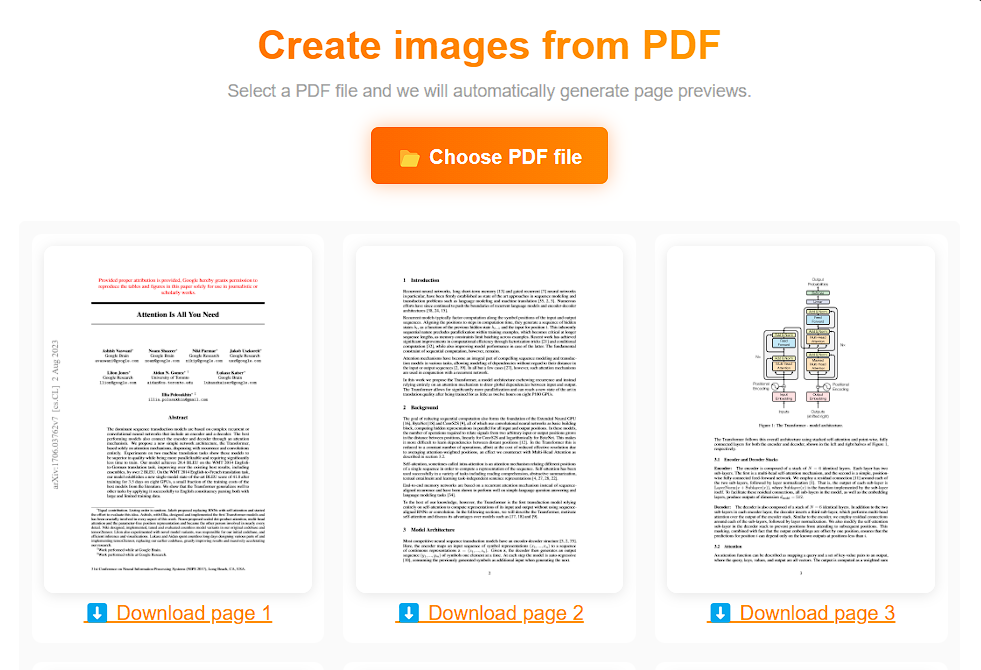 PicXtract - PDF TO PNG media 1