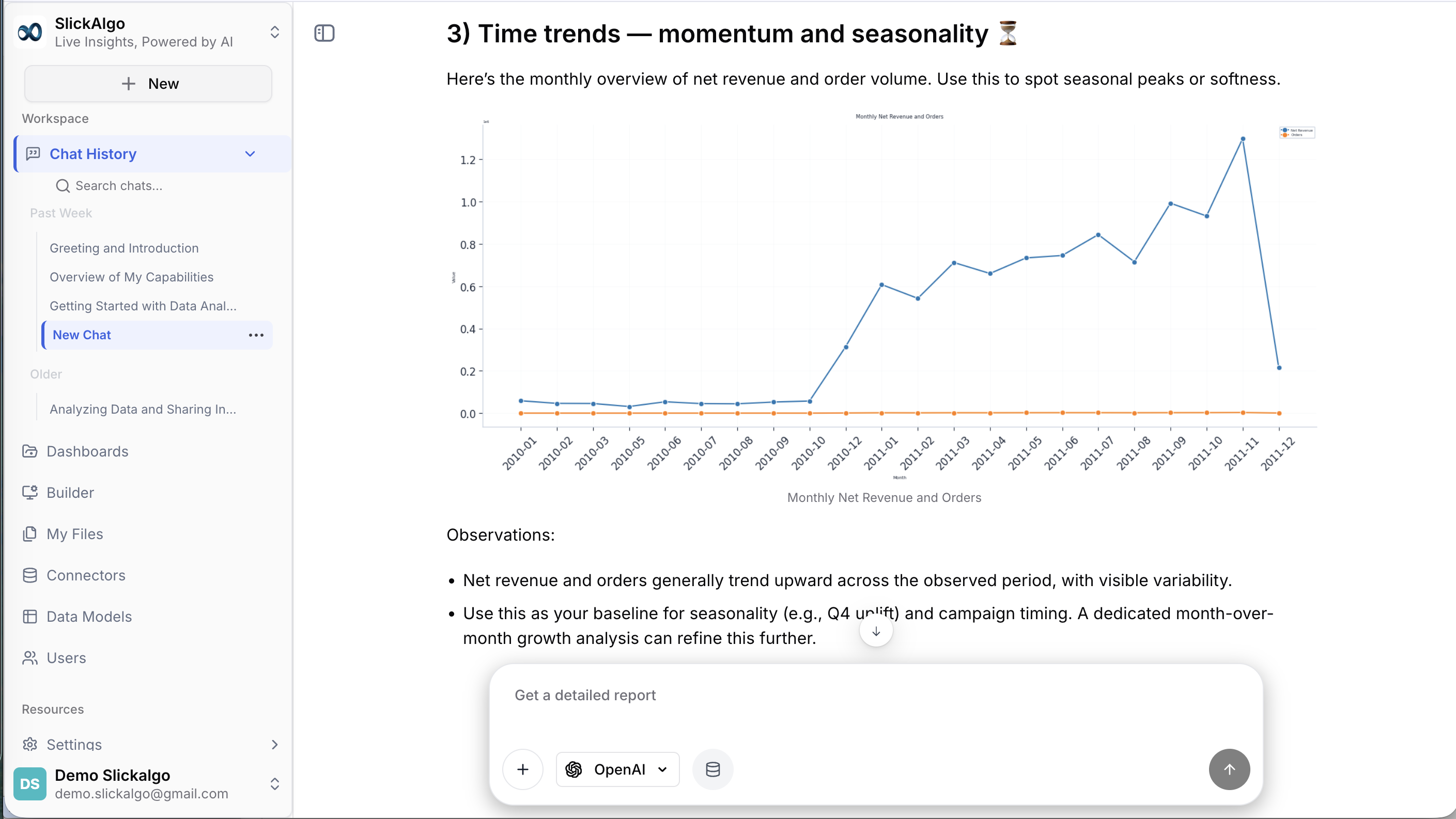 AI Data Analyst gallery image
