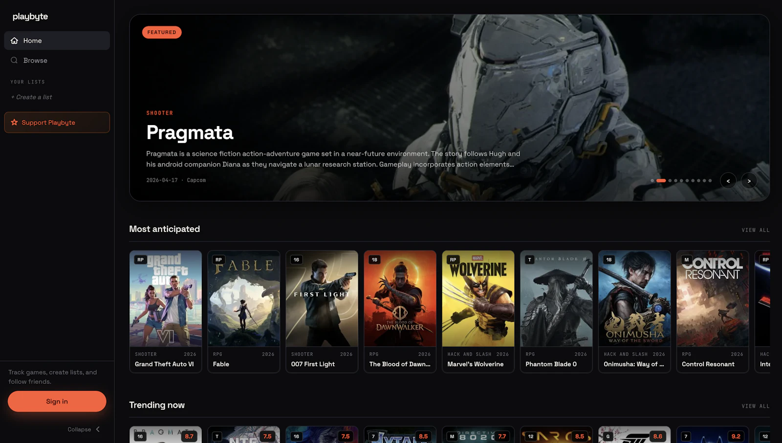 Playbyte screenshot 2