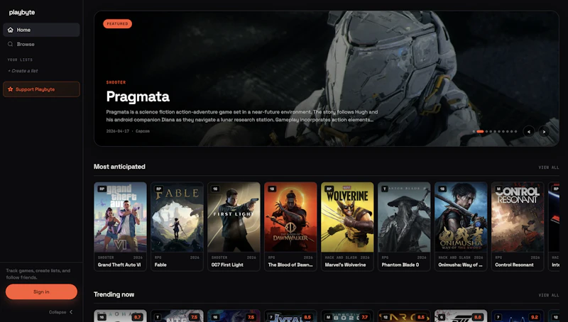 Playbyte screenshot 2