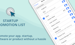 Startup Promotion List image