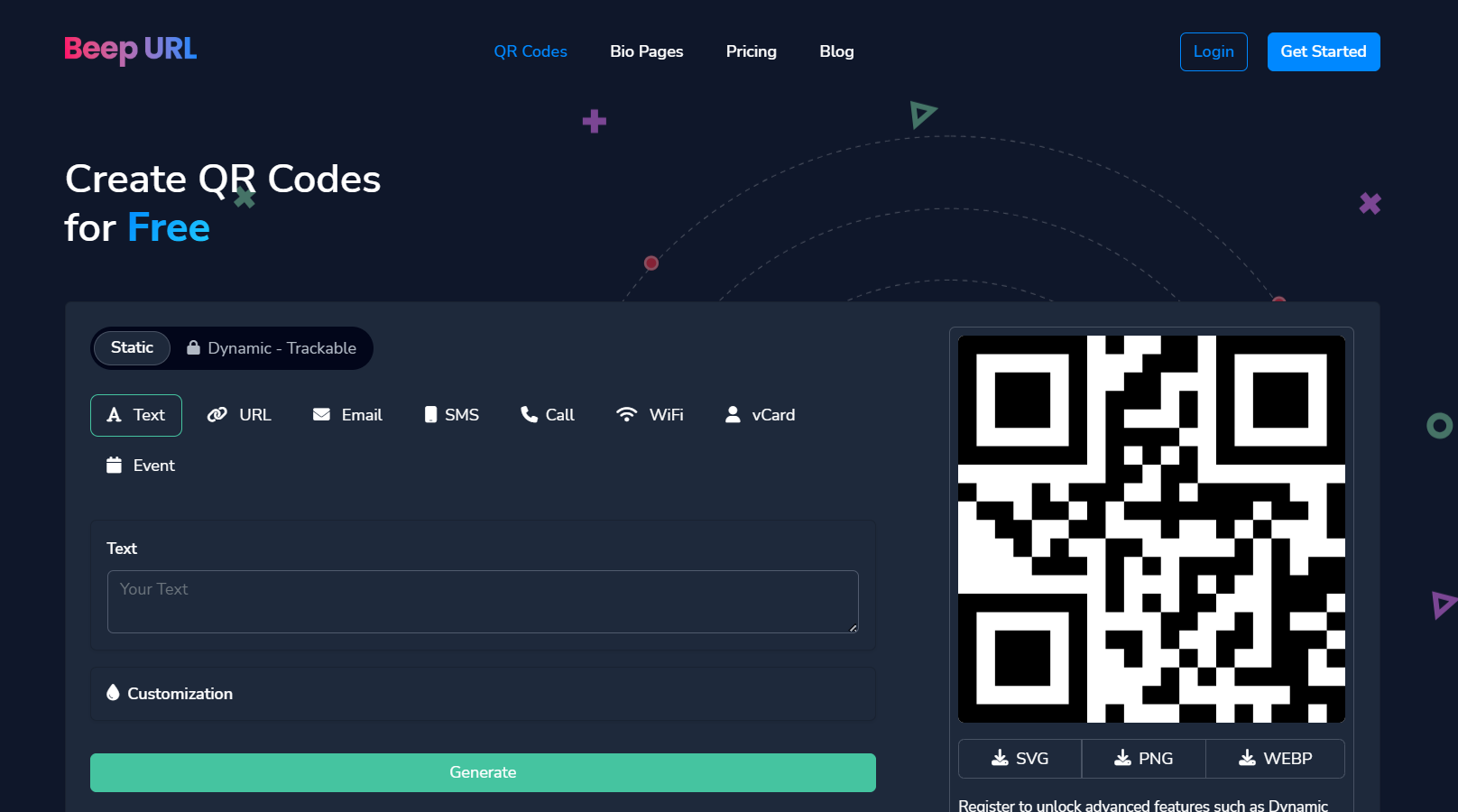 Bip url - Analytics ile URL Kısaltıcı ve QR Kod Jeneratörü medya 2
