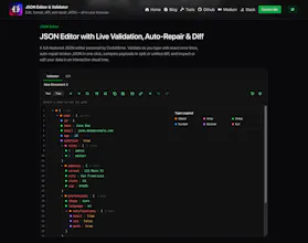 JSON Editor & Validator gallery image