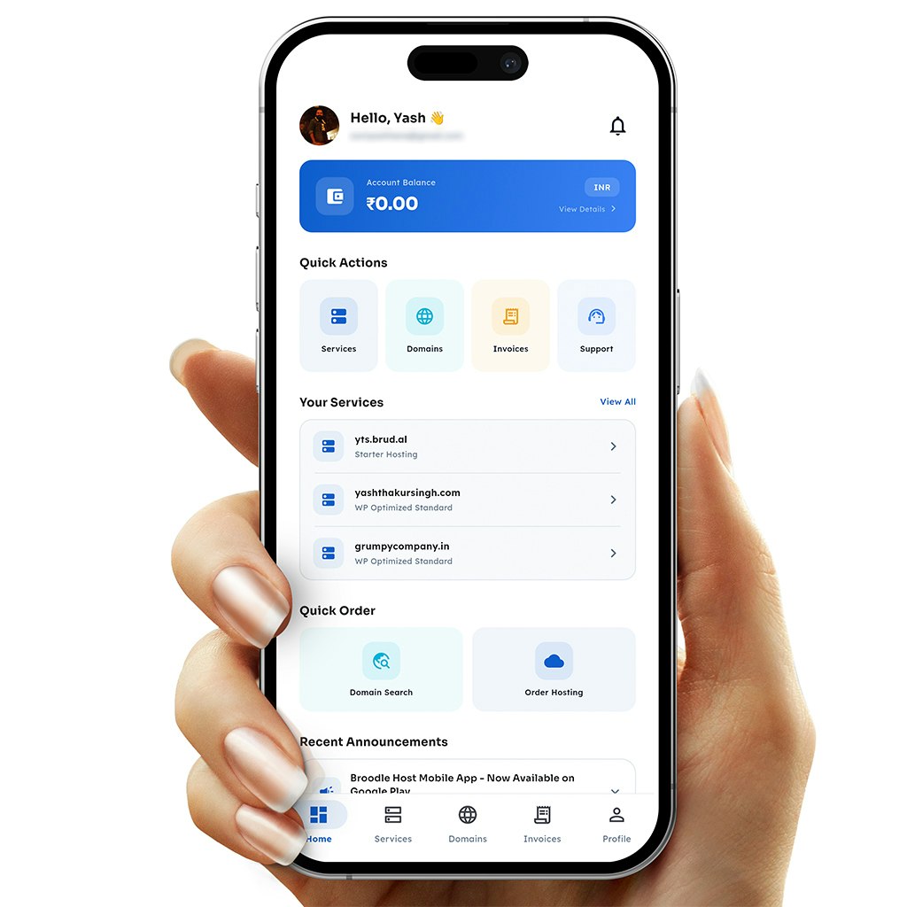 WHMCS Client Area App for Android & iOS gallery image