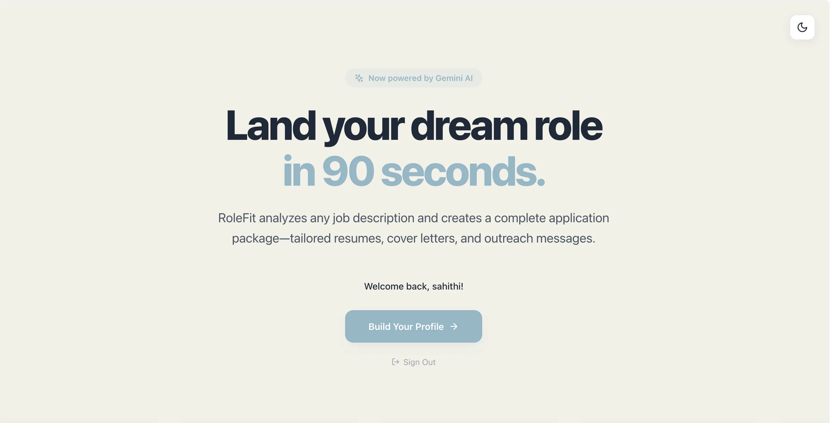 RoleFit gallery image