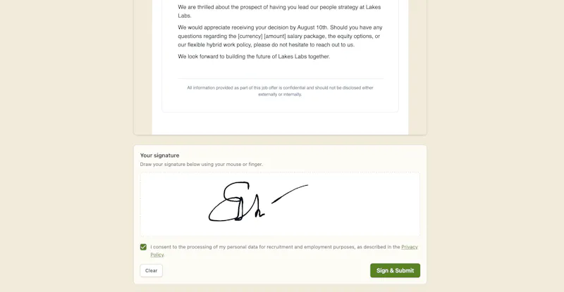 Job Offer Desk screenshot 8