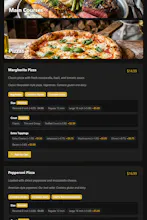 TableMenu gallery image