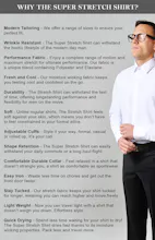 World's Most Comfortable Super Stretch Shirts For Travel gallery image