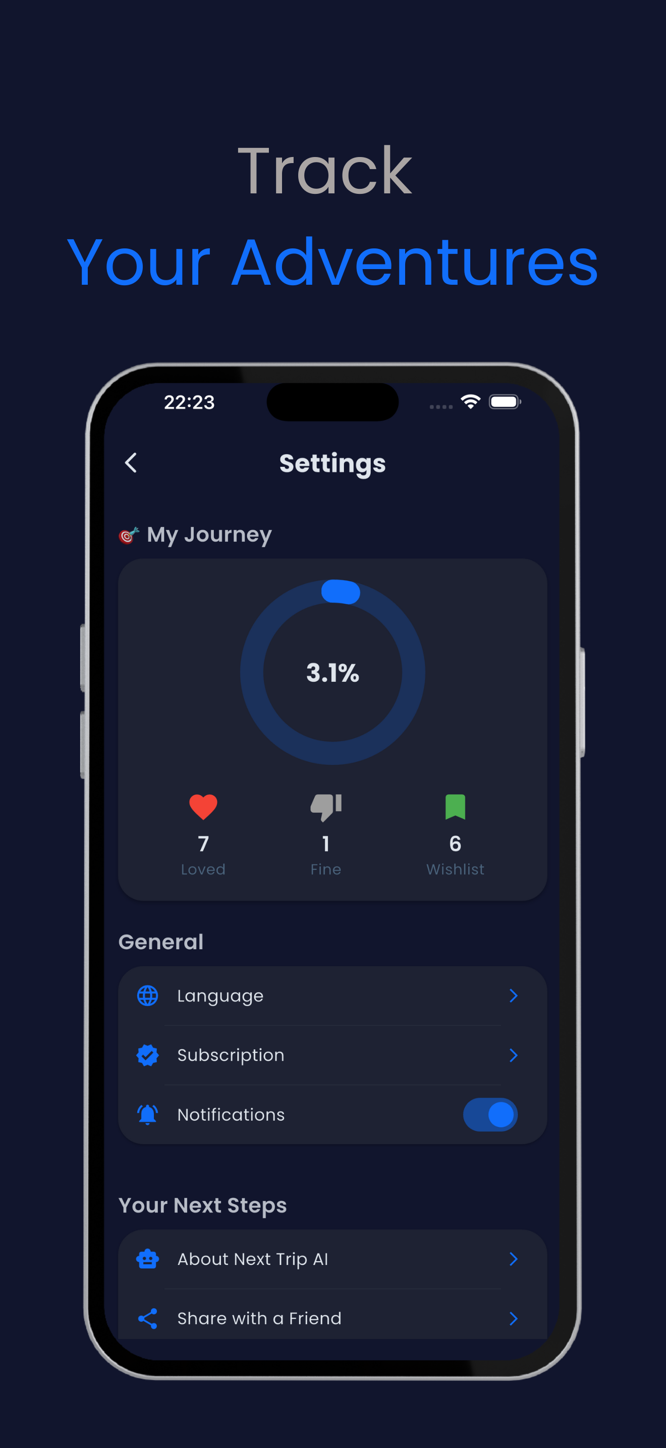 Next Trip AI gallery image
