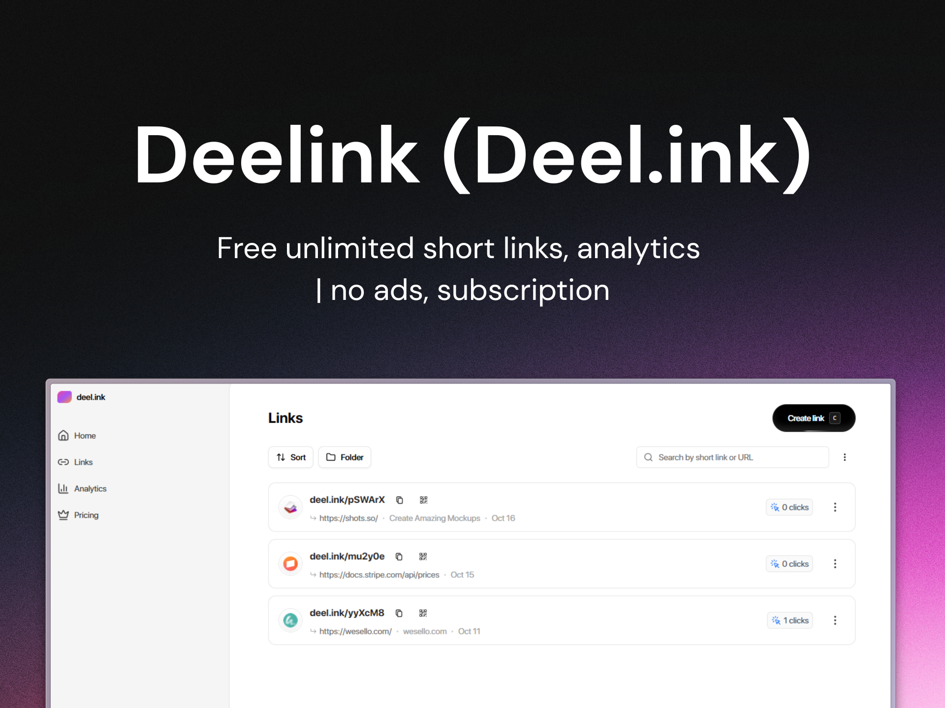 Deelink (deel.ink) gallery image