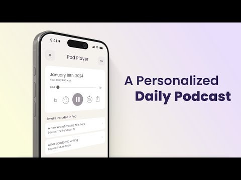 startuptile Jellypod-Your personal AI podcast