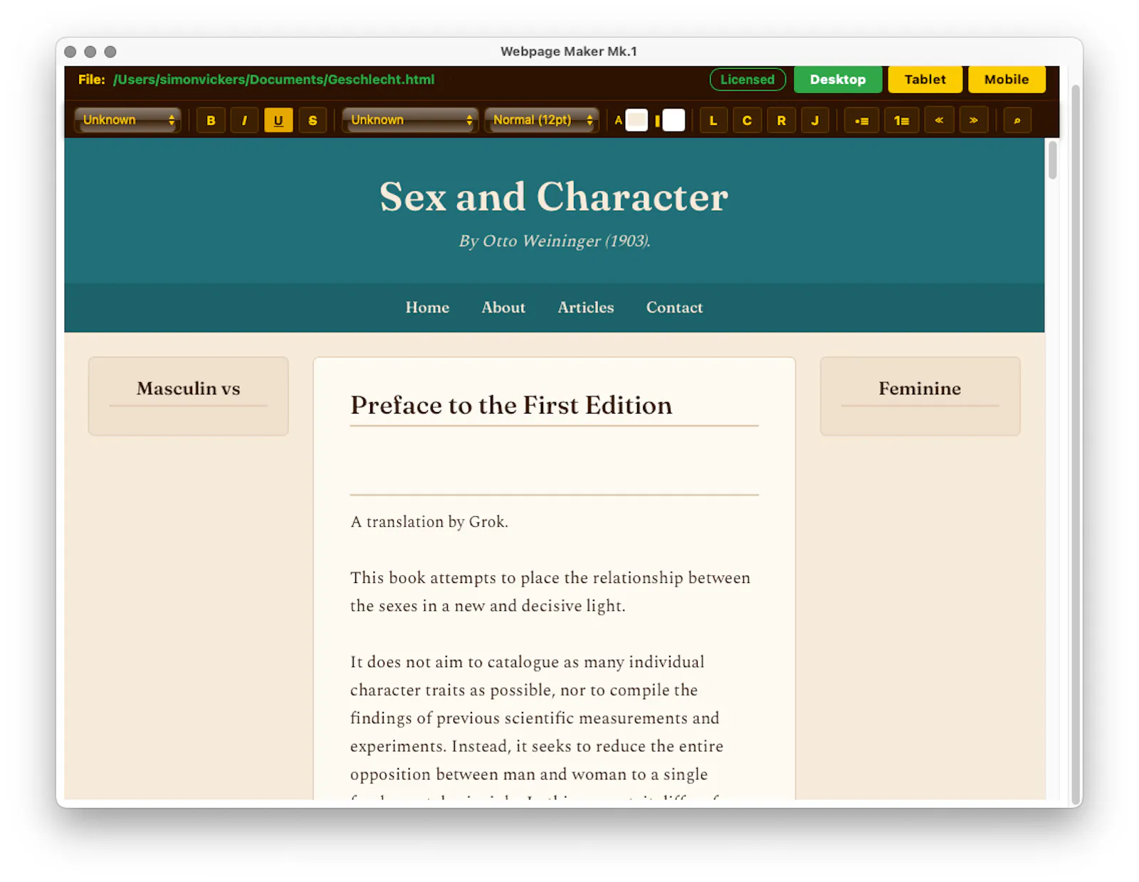 Introducing Webpage Maker screenshot 1