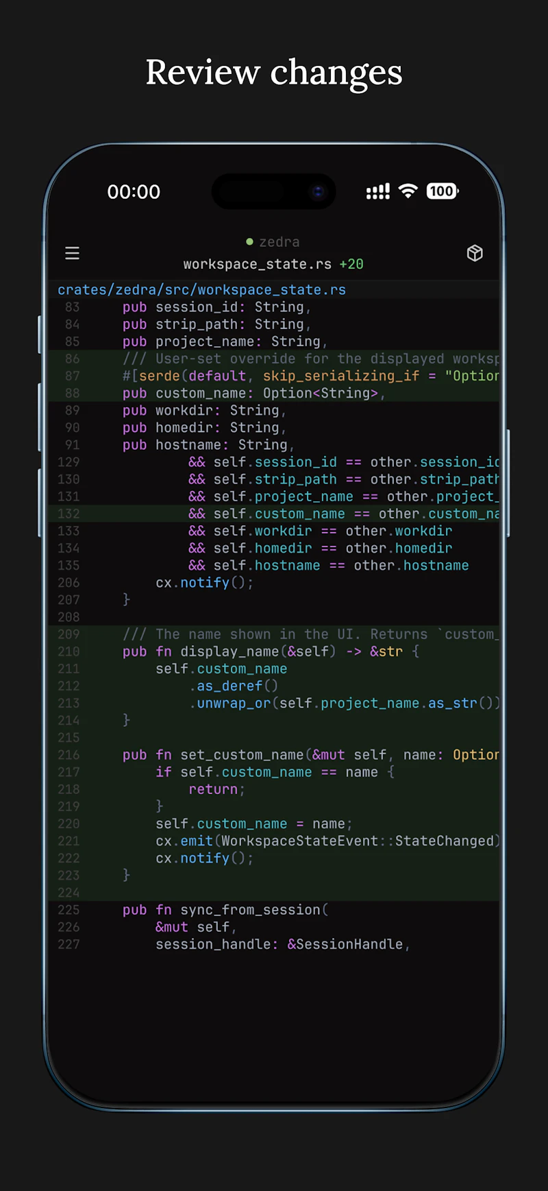 Zedra screenshot 7