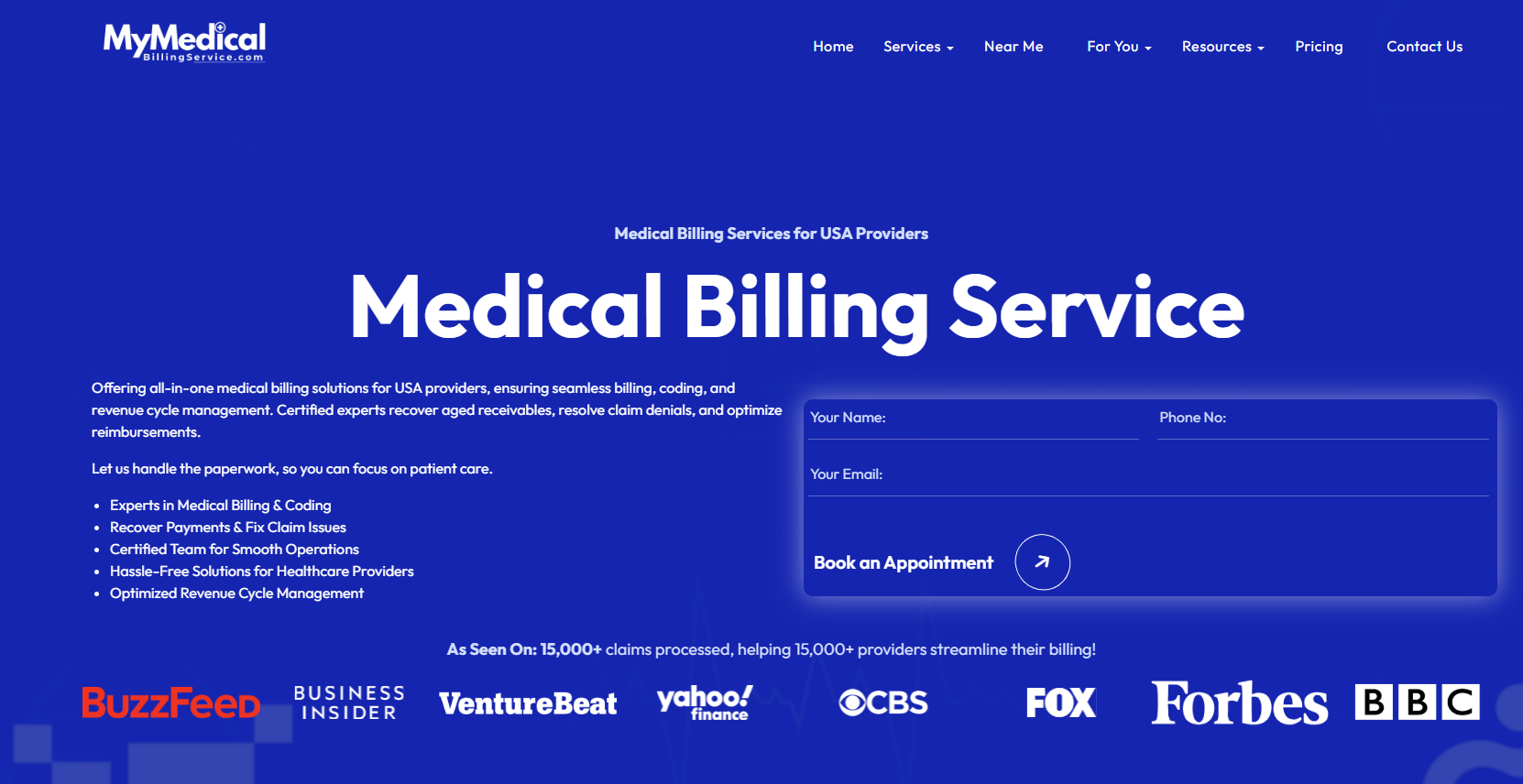 وسائط MyMedicalBillingService.com 2