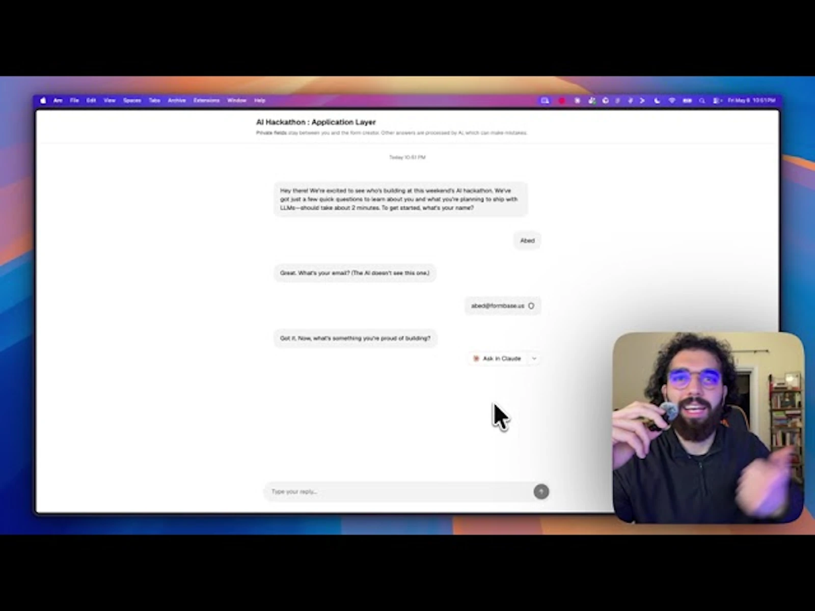 Formbase screenshot 1 (video preview)