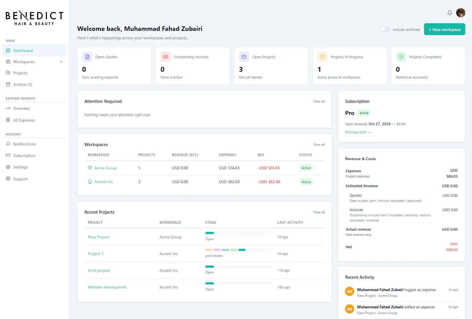 CloveDesk screenshot 1