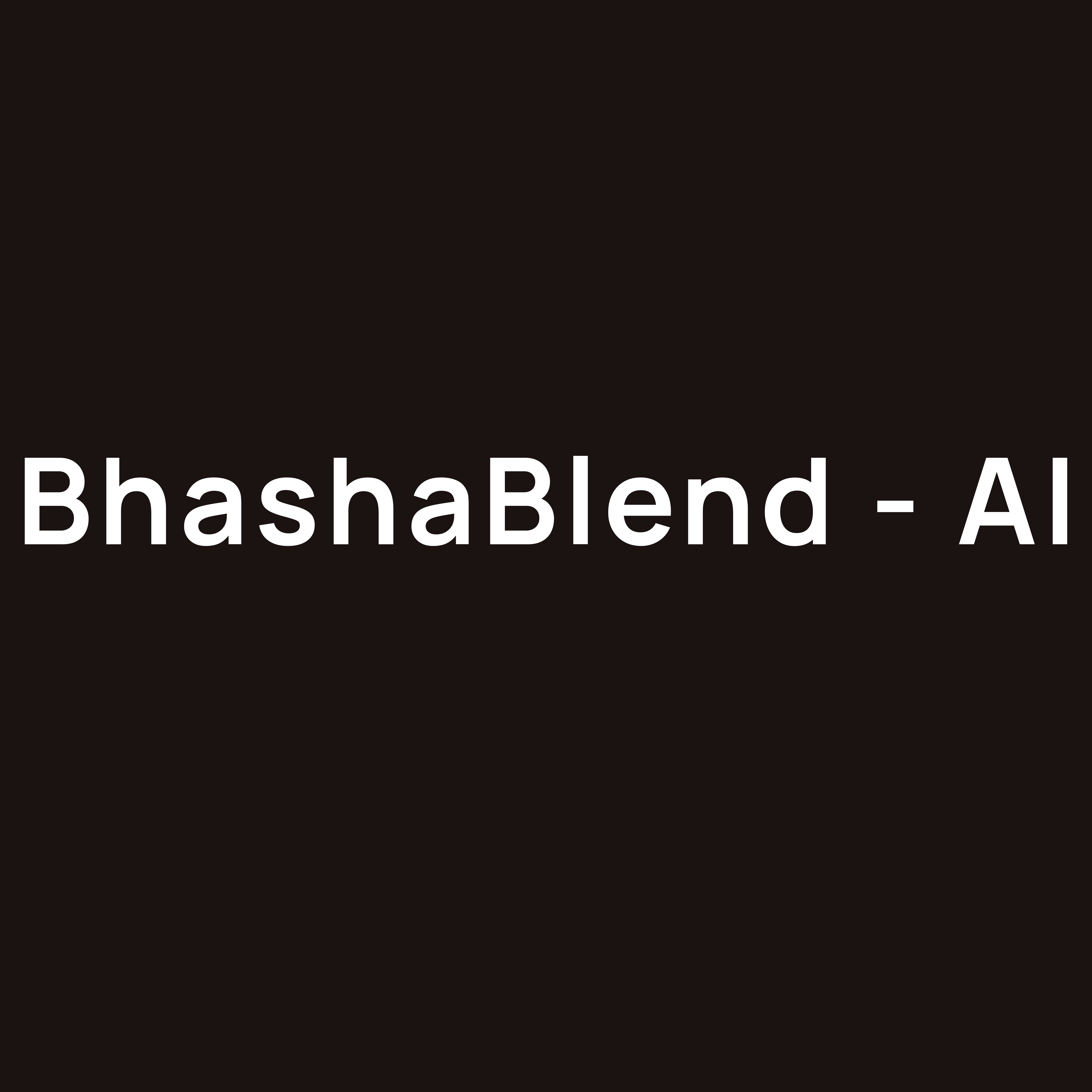 BhashaBlend - AI