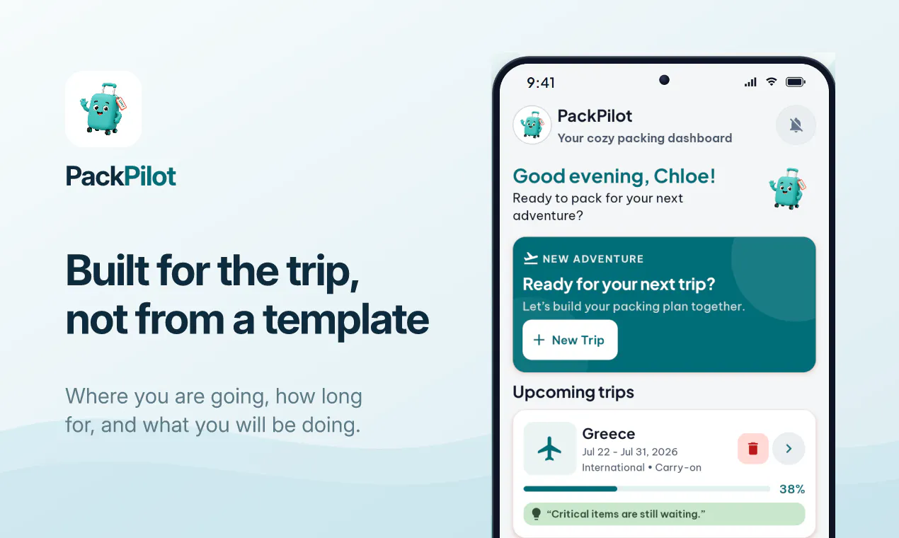 PackPilot gallery image
