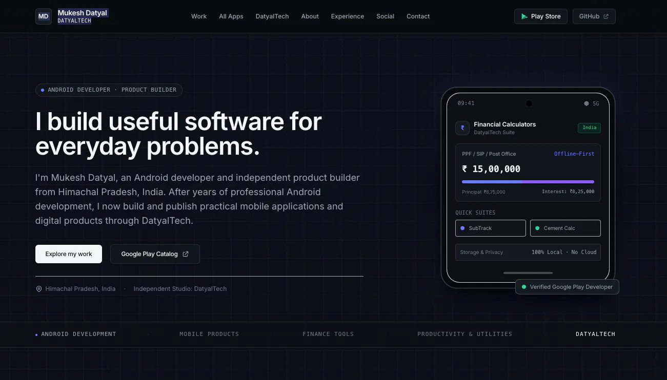 Mukesh Datyal — Android Developer gallery image