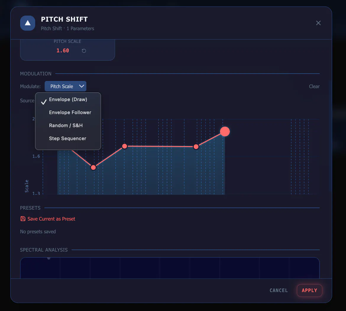 Voxonate — Parametric AI Voice Studio gallery image