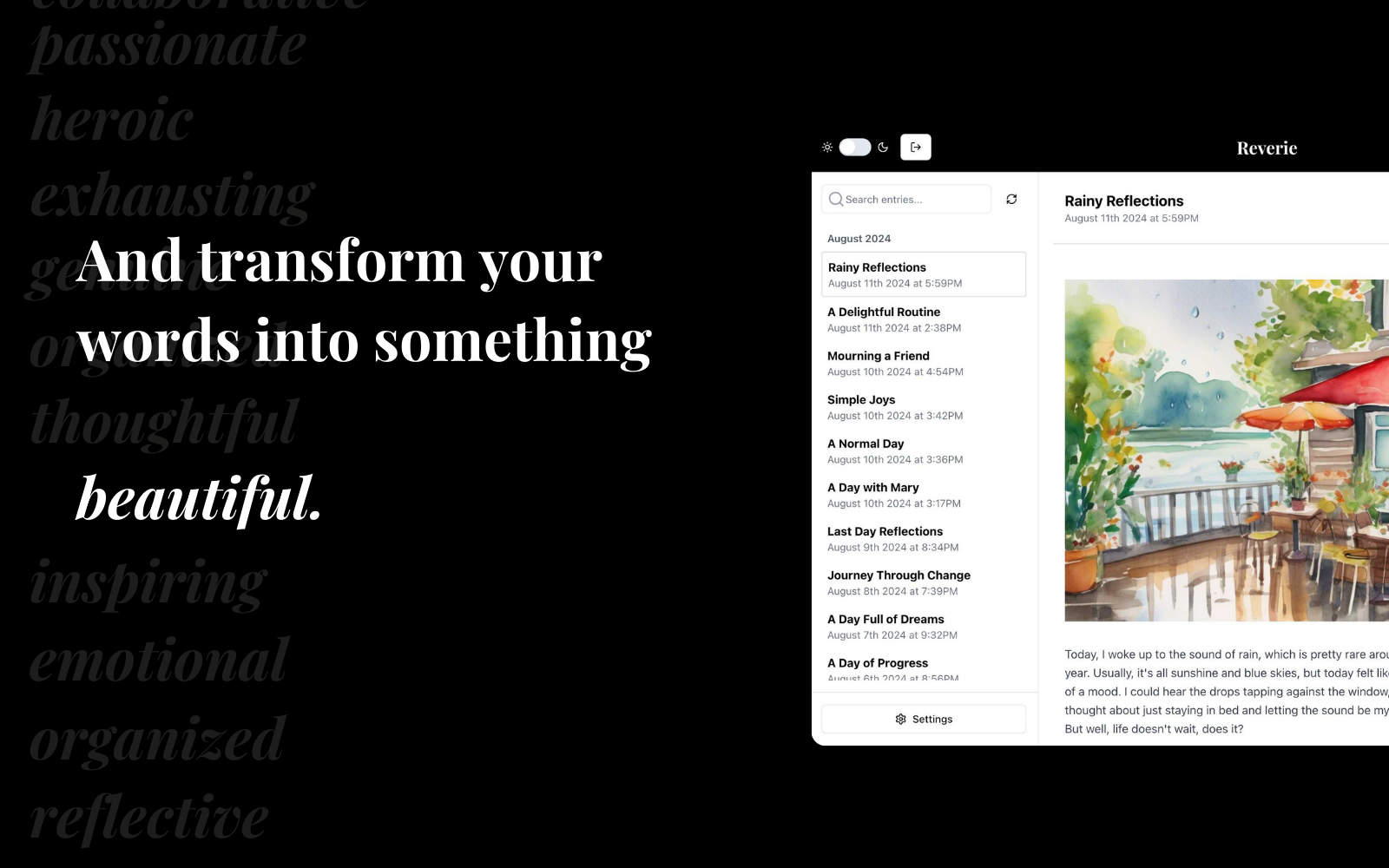 Reverie gallery image