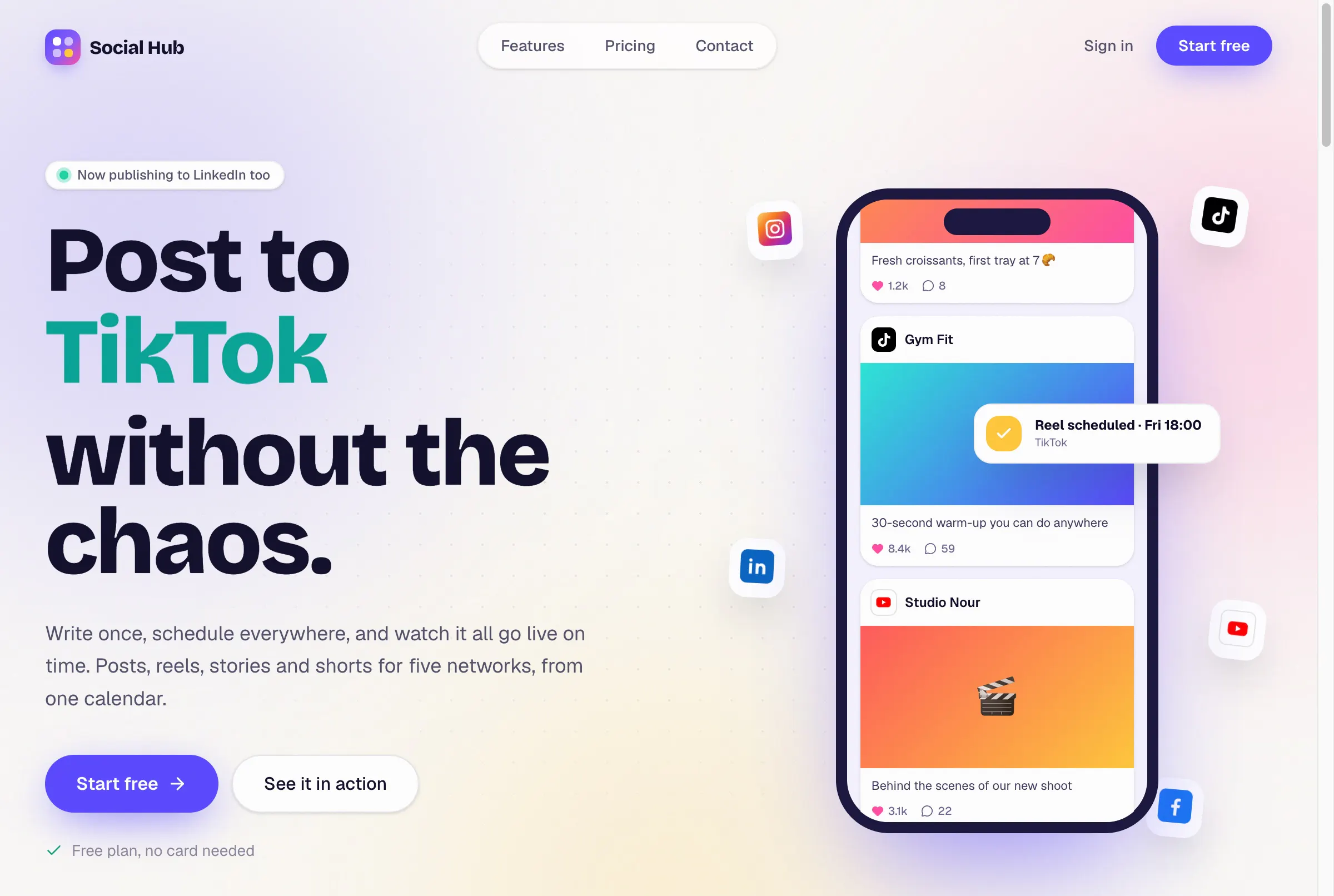 Social Hub gallery image
