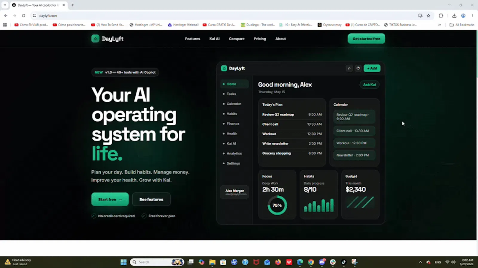 DayLyft screenshot 1 (video preview)