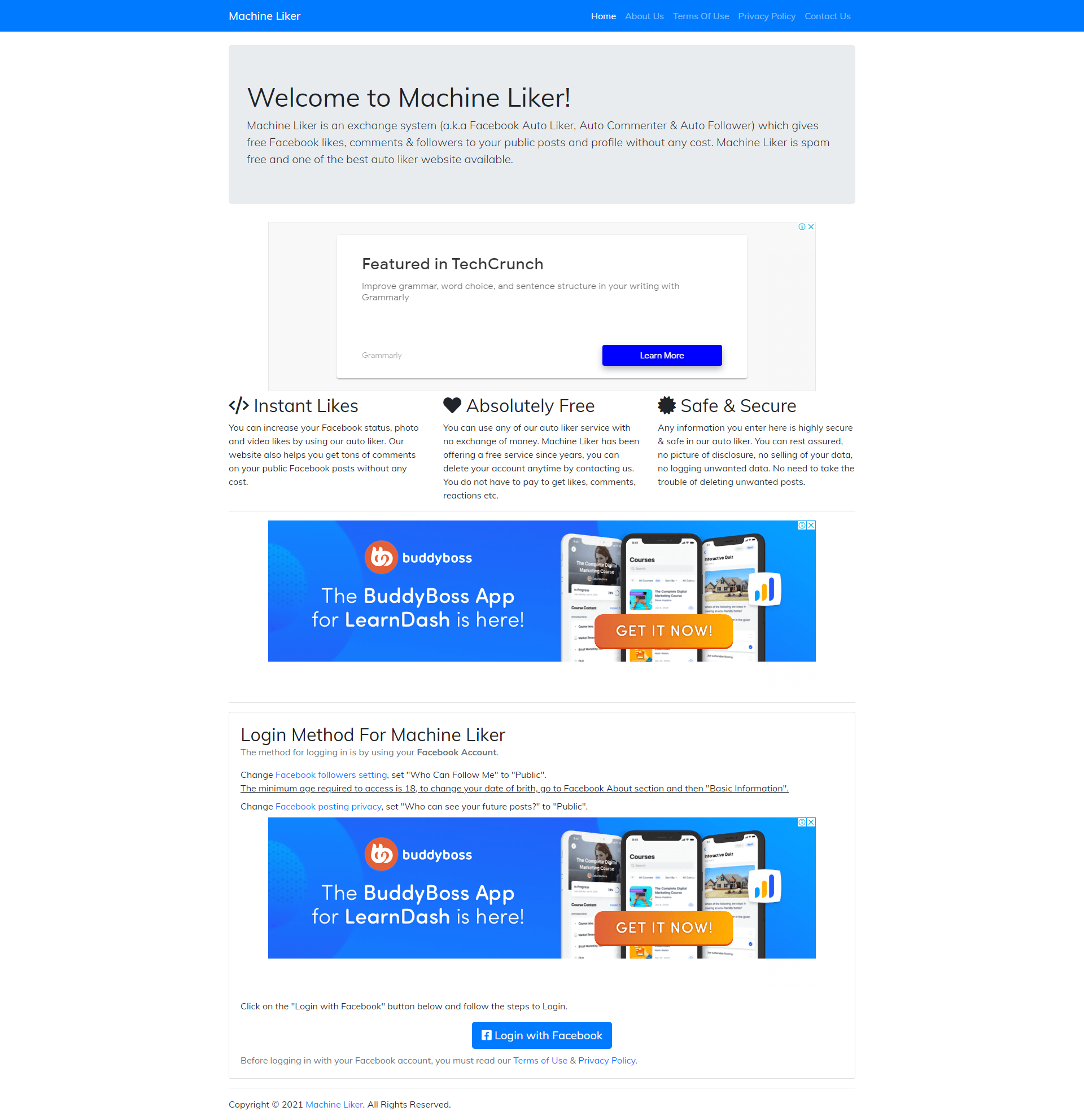 Machine Liker gallery image