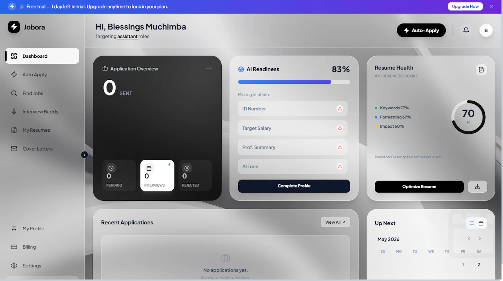 Jobora screenshot 3