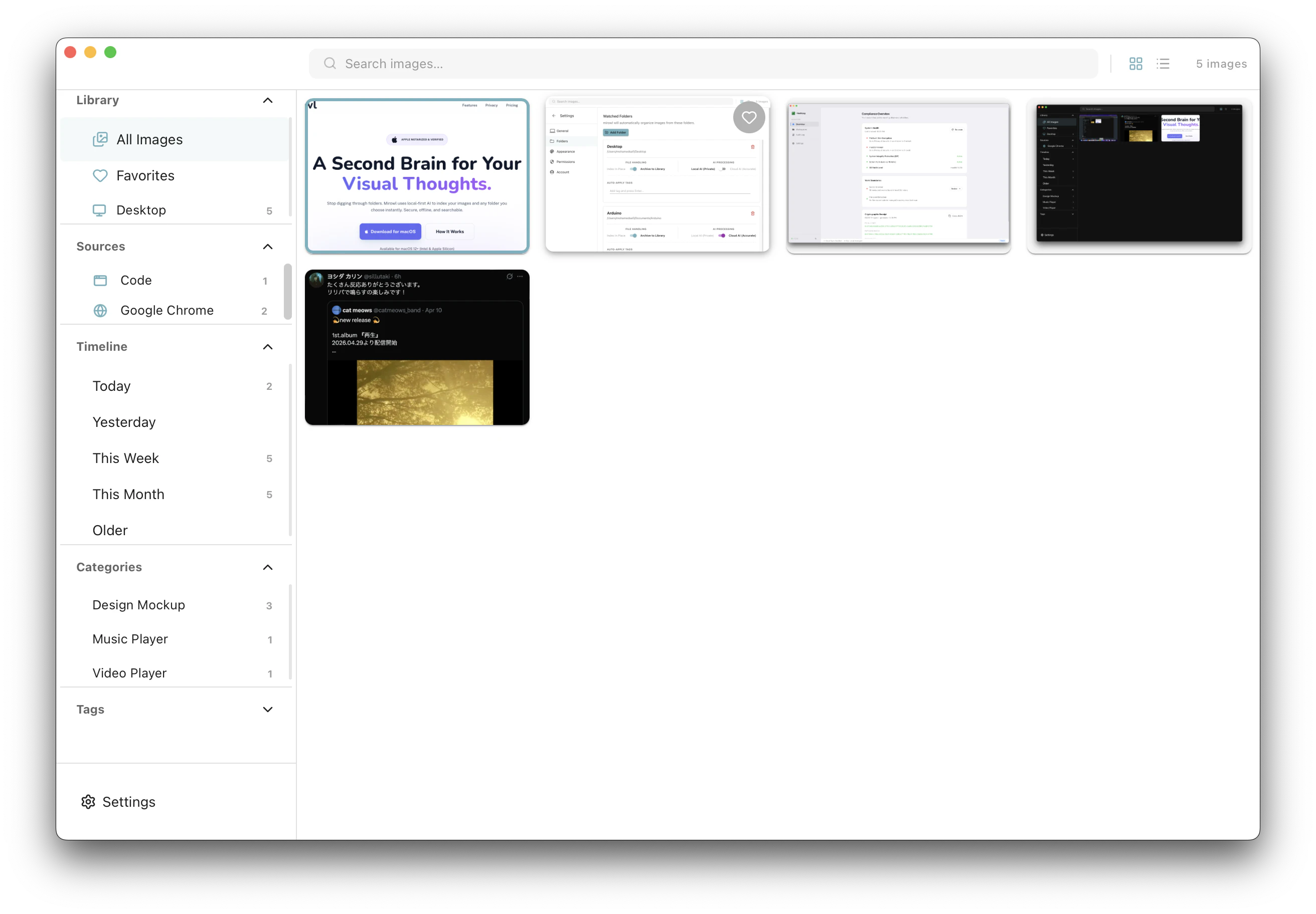 Mirowl screenshot 3