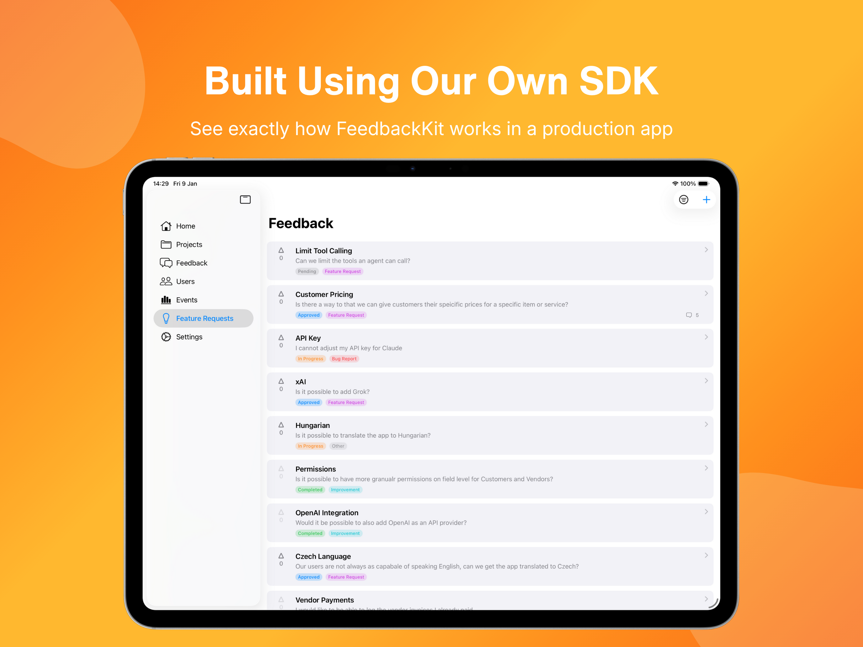 FeedbackKit - Screenshot 2 showing product features and functionality