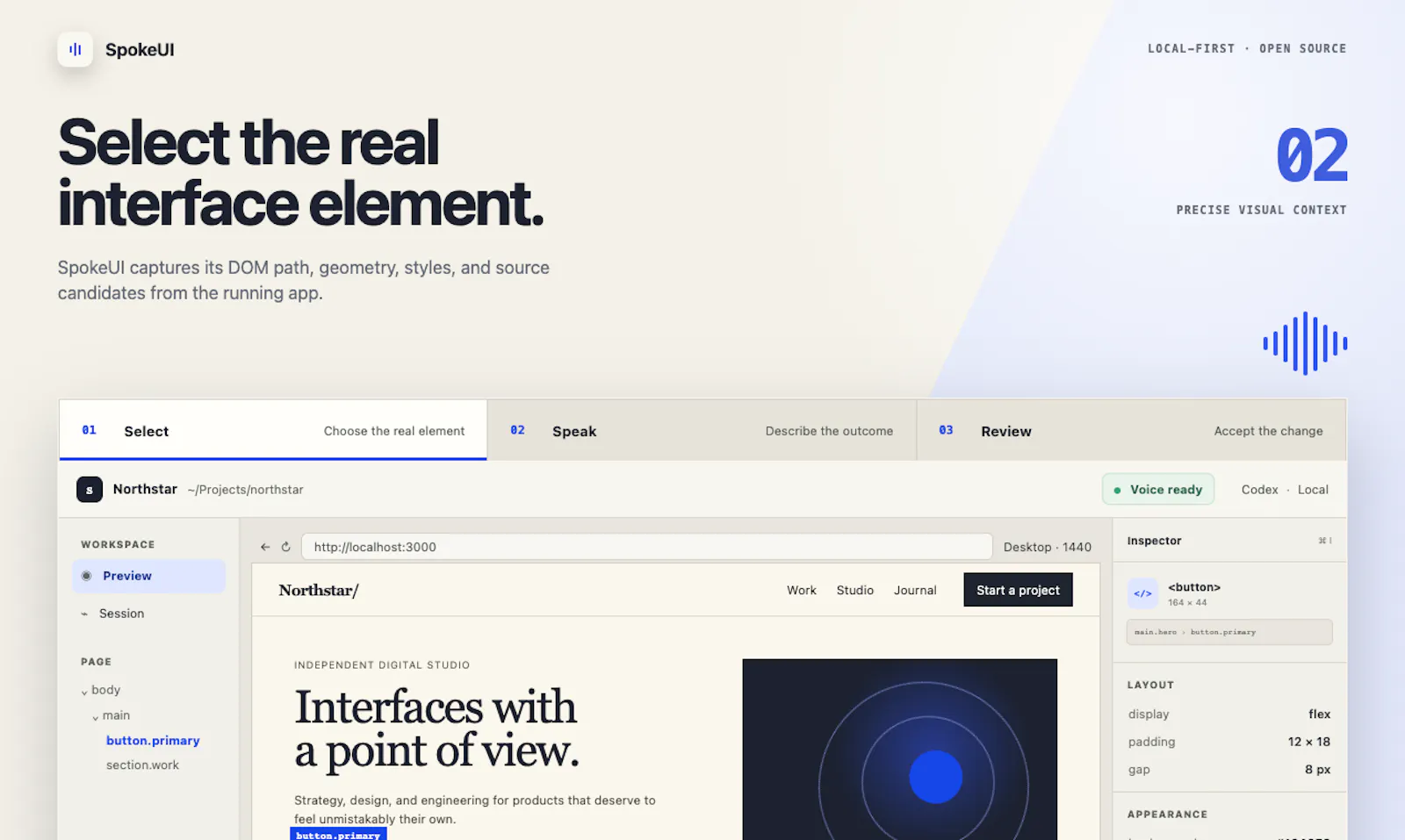SpokeUI screenshot 3