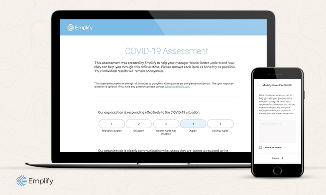 COVID-19 Employee Well-being Tool gallery image