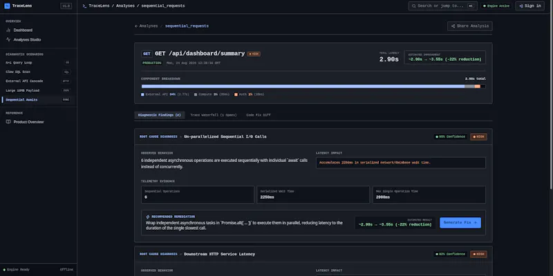TraceLens screenshot 3
