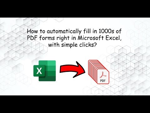 Power PDF Filler add-in for Excel gallery image