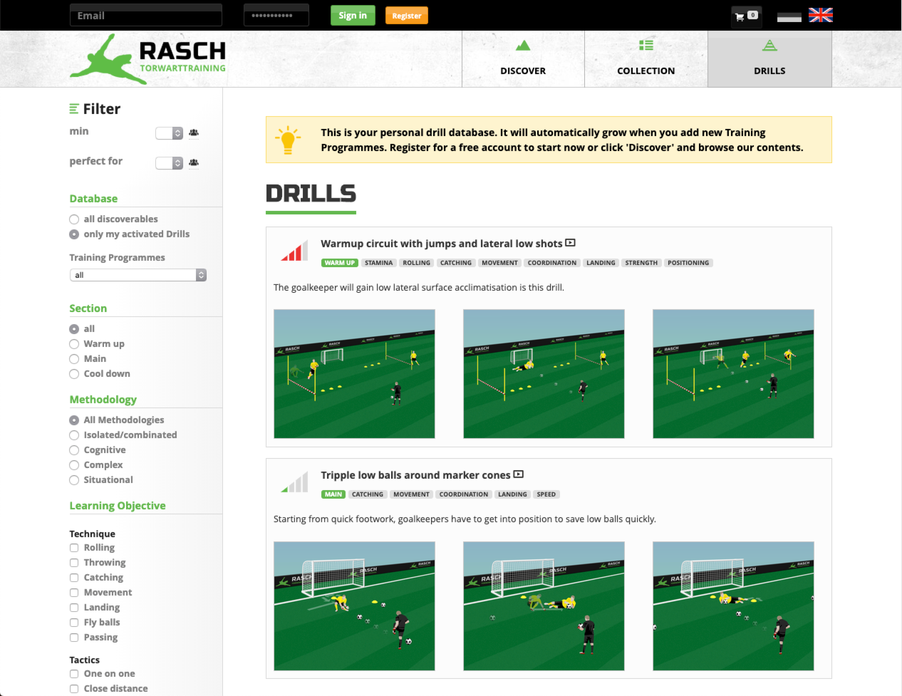 Rasch Goalkeeping gallery image