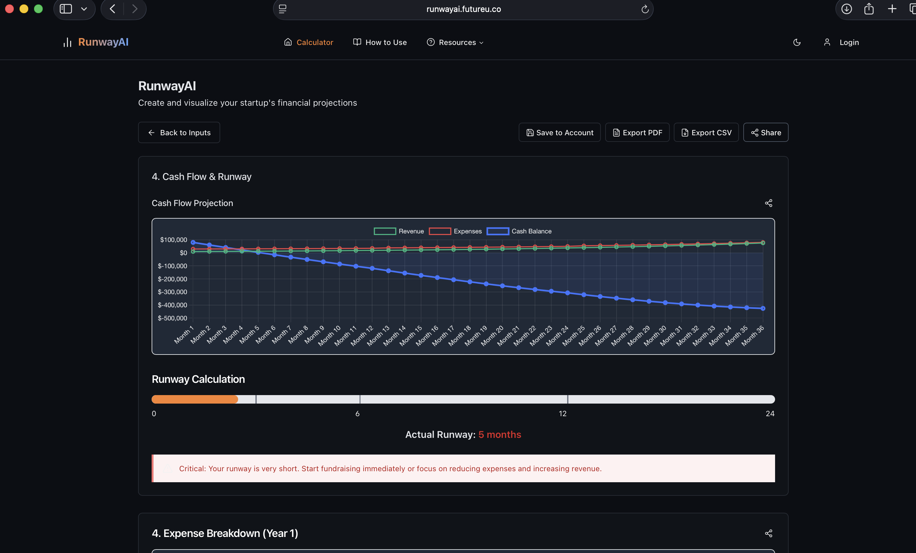 RunwayAI - Screenshot 3 showing product features and functionality