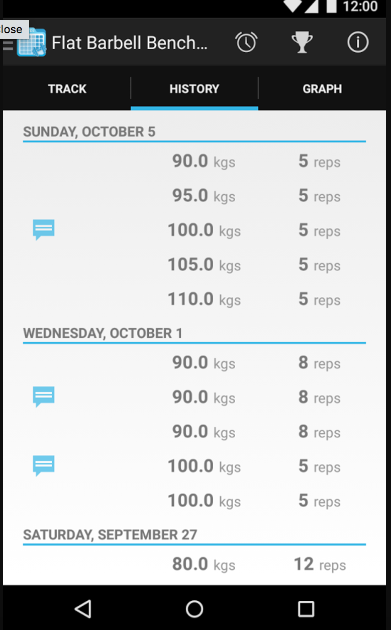 FitNotes - Gym Workout Log gallery image