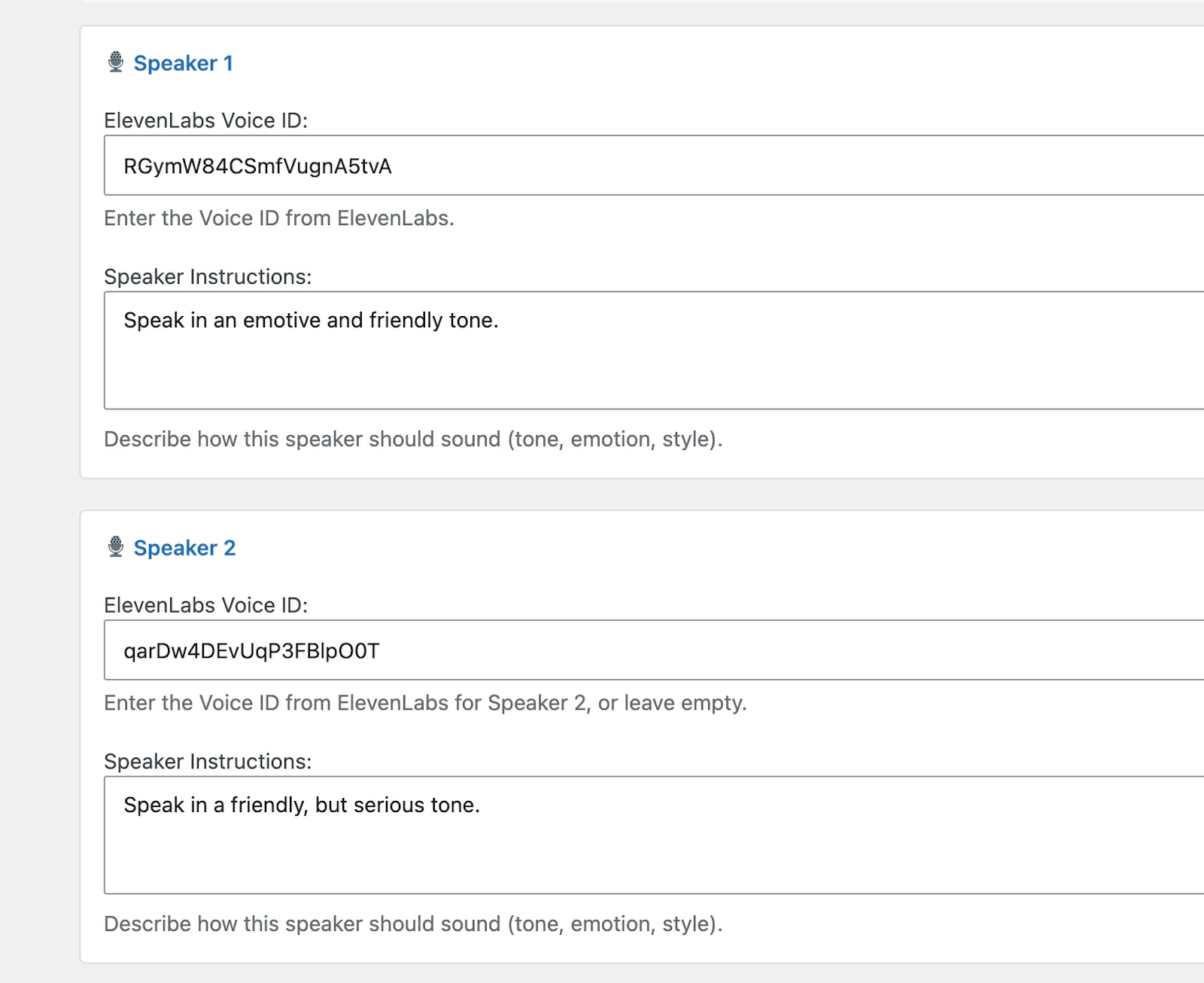 Post2Podcast With ElevenLabs Voices screenshot 3