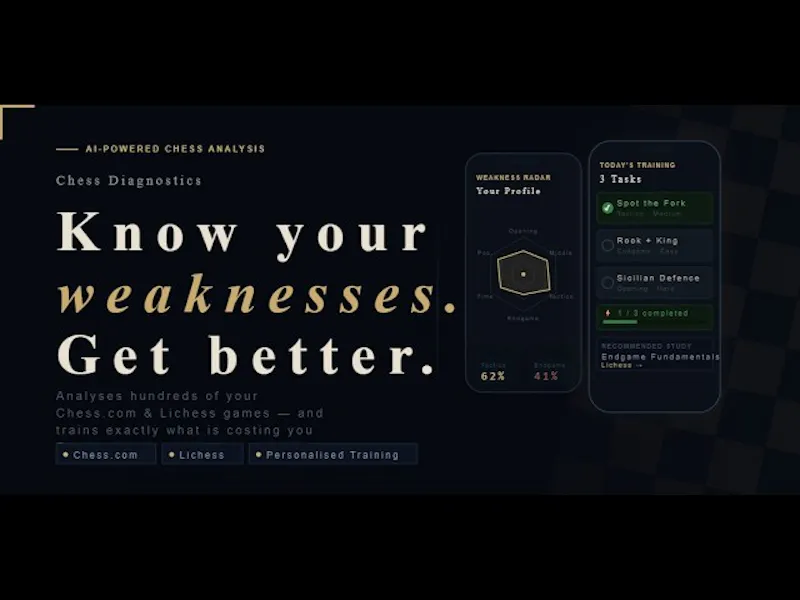 Chess Diagnostics screenshot 1 (video preview)