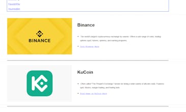 Crypto Link List gallery image